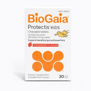BioGaia Protectis Kids Strawberry Flavour 30 Chewable Tablets