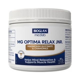 Bioglan Medlab Mg Optima Relax Jnr 60g
