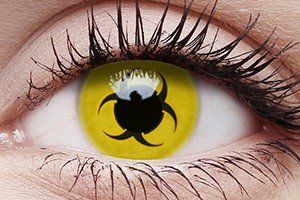 ColourVUE Crazy Lens Bio Hazard Contact Lens