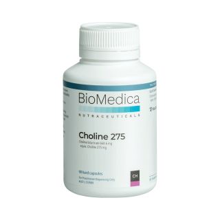 BioMedica Choline 275 90 Capsules