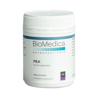 BioMedica PEA (Palmitoylethanolamide) Berry 100g Powder