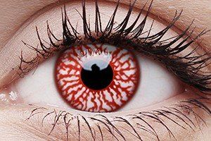 ColourVUE Crazy Lens Bloodshot Contact Lens