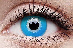 ColourVUE Crazy Lens Blue Elf Contact Lens