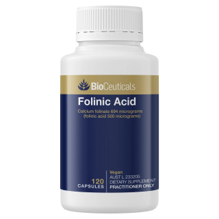 Bioceuticals Folinic Acid 120 Capsules