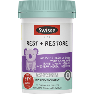 Swisse Kids Rest & Restore 60 Tablets