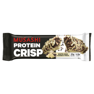 Musashi Crisp White Chocolate Cookies & Cream 60g