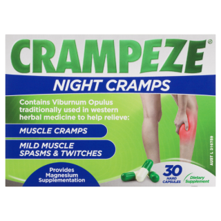 Crampeze Leg Cramps & Spasms 30 Capsules