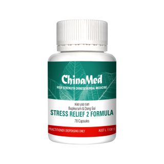 ChinaMed Stress Relief 2 Formula 78 Capsules