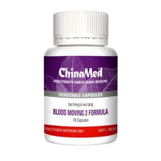 ChinaMed Blood Moving 2 Formula 78 VegeCaps