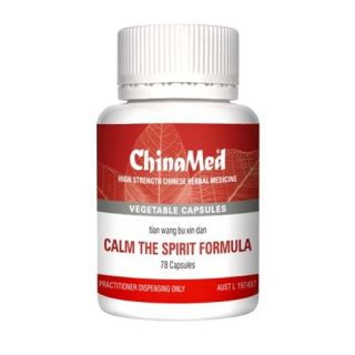 ChinaMed Calm the Spirit Formula 78 Capsules
