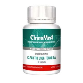 ChinaMed Clear the Liver Formula 78 Capsules