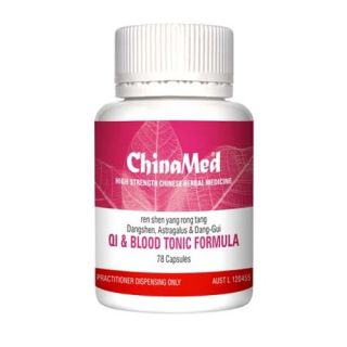 ChinaMed Qi & Blood Tonic 1 Formula 78 Capsules
