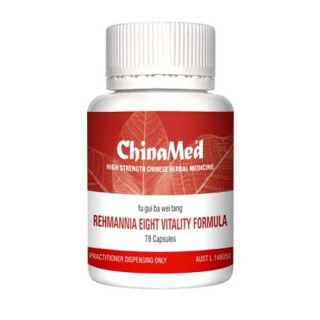 ChinaMed Rehmannia Eight Vitality Formula 78 Capsules