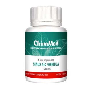 ChinaMed Sinus A-C Formula 78 Capsules