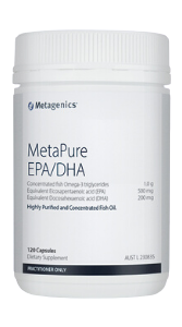 Metagenics MetaPure EPA/DHA 120 Capsules