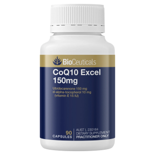 Bioceuticals CoQ10 Excel 150mg 90 Soft Capsules