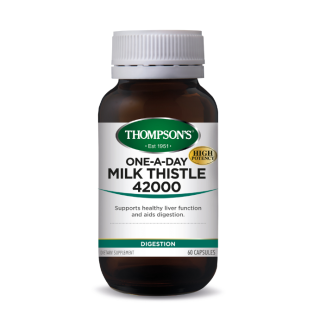 Thompson's One-A-Day Milk Thistle 42000 60 Capsules
