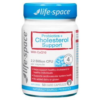 Life-Space Probiotics + Cholesterol Support 50 Capsules