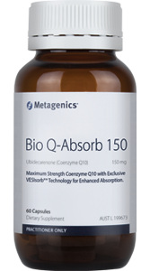 Metagenics Bio Q-Absorb 150 60 Soft Gel Capsules