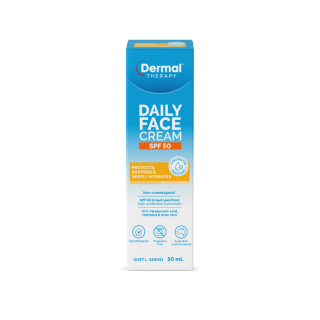 Dermal Therapy Daily Face Cream SPF50 50mL