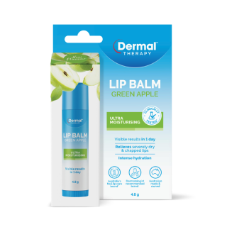 Dermal Therapy Lip Balm Green Apple Stick 4.8g