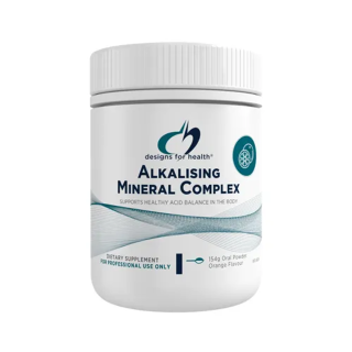 Designs for Health Alkalising Mineral Complex Orange 154gm Powder