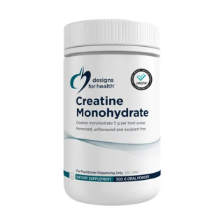 Designs for Health Creatine Monohydrate 500gm Powder