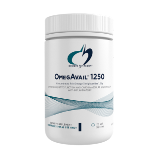 Designs for Health OmegAvail 1250 120 softgel Capsules