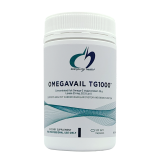 Designs for Health OmegAvail 1250 120 softgel Capsules