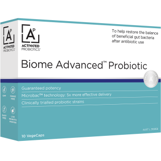 Activated Probiotics Biome Advanced Probiotic 10 VegeCaps