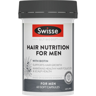 Swisse Ultiboost Hair Nutrition For Men 60 Capsules