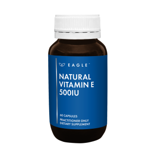 Eagle Natural Vitamin E 500 IU 60 Capsules