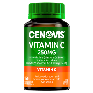 Cenovis Vitamin C 250mg for Immune Support 150 Tablets