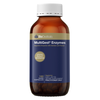 Bioceuticals MultiGest Enzymes 180 Capsules