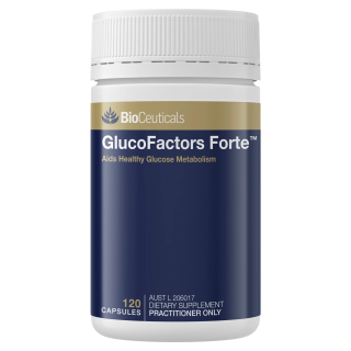 Bioceuticals GlucoFactors Forte 120 Capsules