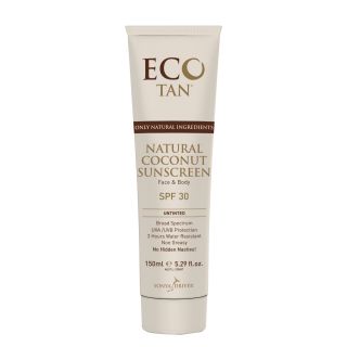 ECO Tan Untinted All Natural Coconut Sunscreen 150ml