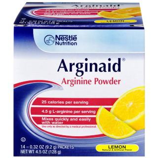 ARGINAID Arginine Powder Lemon 14 Sachets