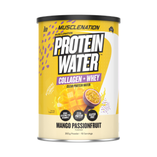 Muscle Nation Protein Water Mango Passionfruit Flavour 300g