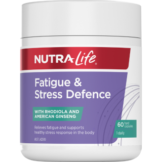 Nutra-Life Fatigue & Stress Defence 60 Capsules