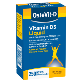 Ostevit D Vitamin D3 Liquid 1000IU 50mL