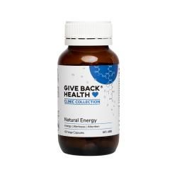 Give Back Health Clinic Collection Natural Energy 60 VegeCaps