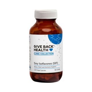 Give Back Health Clinic Collection Soy Isoflavones (SIF) 120 VegeCaps
