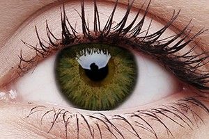 ColourVUE Glamour Green Contact Lens