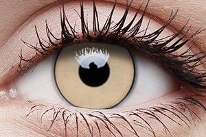 ColourVUE UV Glow Luna Beige Contact Lens