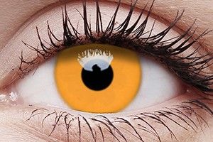 ColourVUE UV Glow Orange Contact Lens