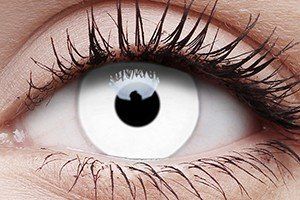 ColourVUE UV Glow White Contact Lens