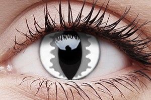 ColourVUE Crazy Lens Grey Dragon Contact Lens