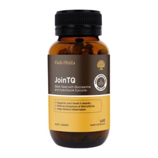 Hab Shifa JoinTQ Organic Black Seed with Glucosamine & Curcumin 60 Capsules