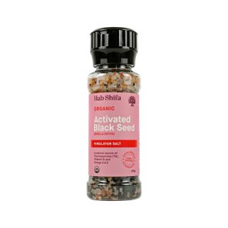 Hab Shifa Organic Activated Black Seed with Himalayan Salt 200g