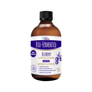 Henry Blooms Bio-Fermented Blueberry Concentrate (with Papaya Acai Goji & Maqui) 500mL